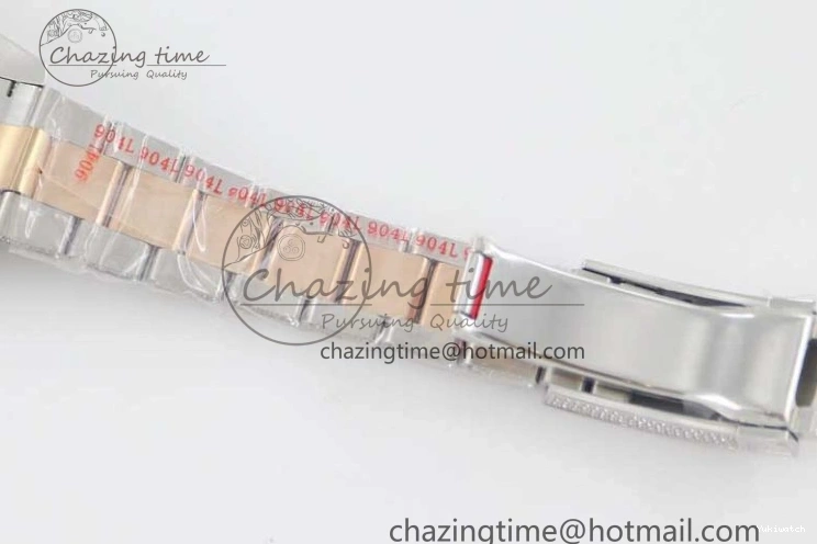 Markers Dial SS Edition A2824 Best Arabic Full on RG 41 Diamonds Bracelet TWF 1:1 Datejust 0313